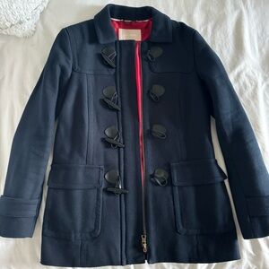 Banana Republic navy pea coat